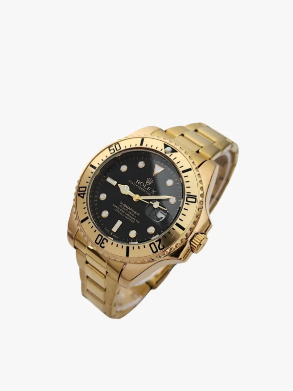Reloj deportivo dorado 40mm vista frontal - PisArte"