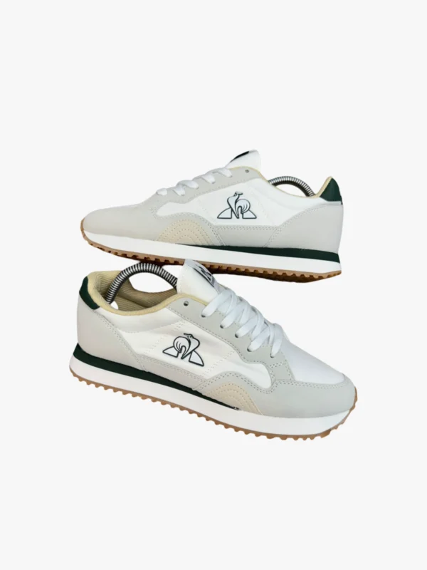 Le Coq Sportif Jet Star blanco y verde